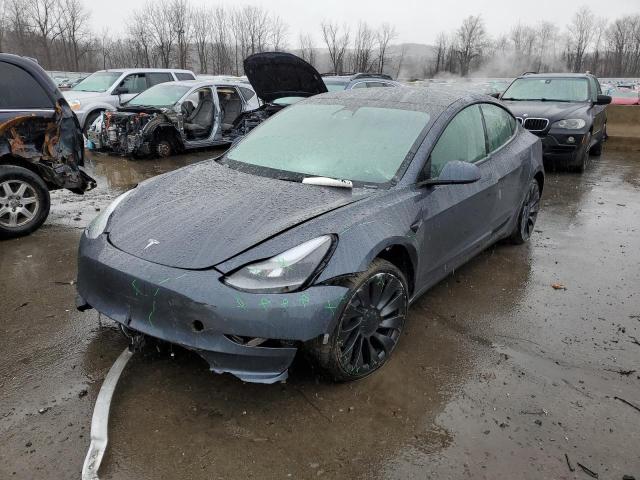 TESLA MODEL 3 2023 with VIN 5YJ3E1EC6PF407338 - Photo from auction