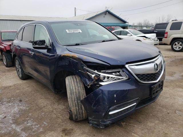 Photo 4 from auction – 2016 ACURA MDX TECHNO with VIN 5FRYD4H46GB002979