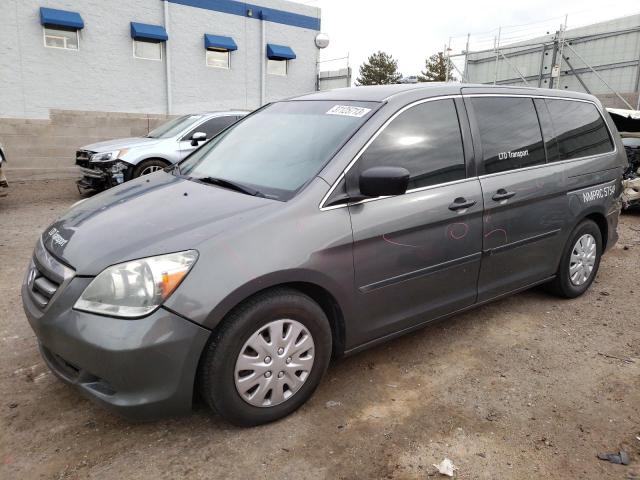 HONDA ODYSSEY LX 2007 with VIN 5FNRL38237B116472 - Photo from auction