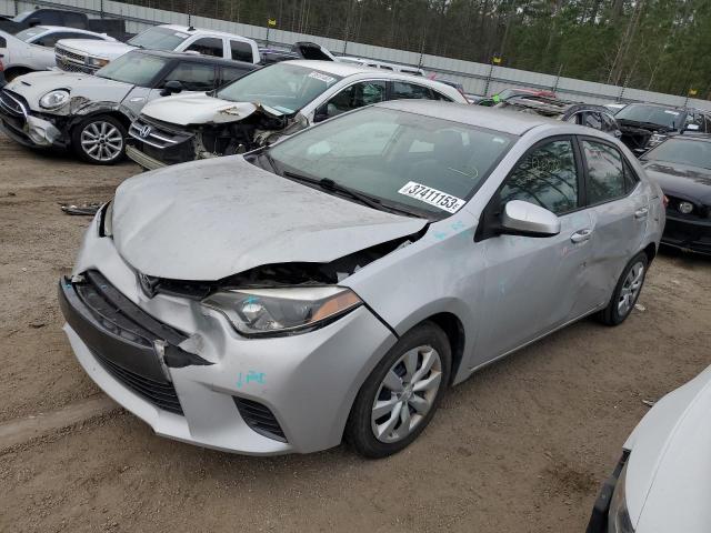 TOYOTA COROLLA L 2015 with VIN 2T1BURHE1FC331038 - Photo from auction