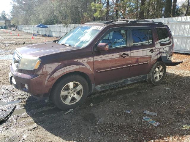HONDA PILOT EXL 2011 with VIN 5FNYF4H57BB088705 - Photo from auction