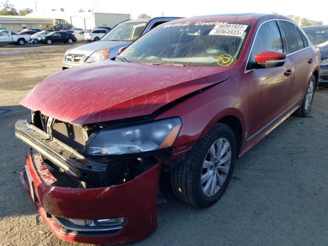 Photo 1 from auction – 2015 VOLKSWAGEN PASSAT SEL with VIN 1VWCV7A31FC037353