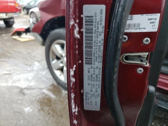 Photo 14 from auction – 2017 RAM 1500 SLT with VIN 1C6RR7TT1HS763745