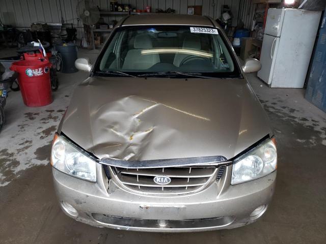 Photo 5 from auction – 2005 KIA SPECTRA LX with VIN KNAFE121955089680
