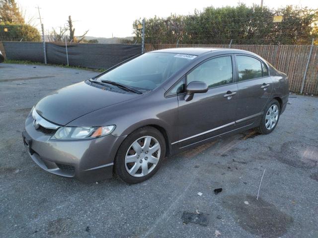HONDA CIVIC LX 2010 with VIN 19XFA1F53AE068690 - Photo from auction