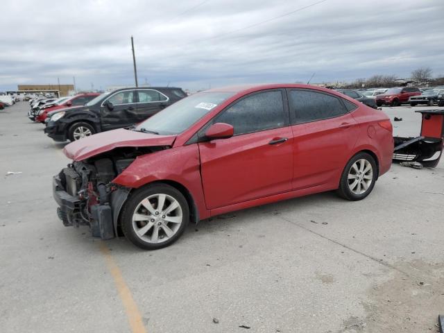 HYUNDAI ACCENT GLS 2012 with VIN KMHCU4AE4CU211746 - Photo from auction