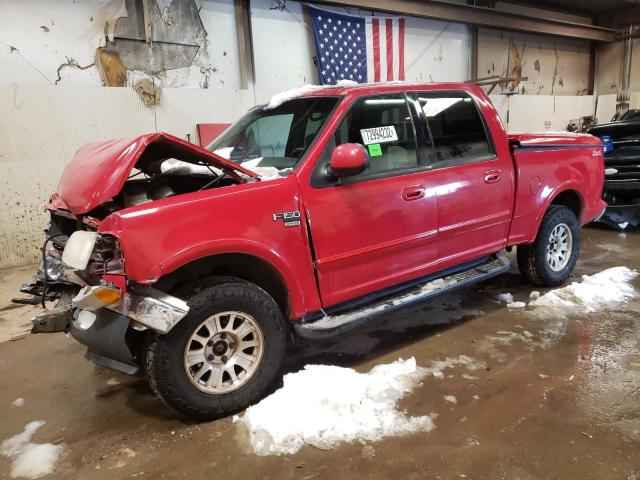 FORD F150 SUPER 2001 with VIN 1FTRW08W21KF64530 - Photo from auction