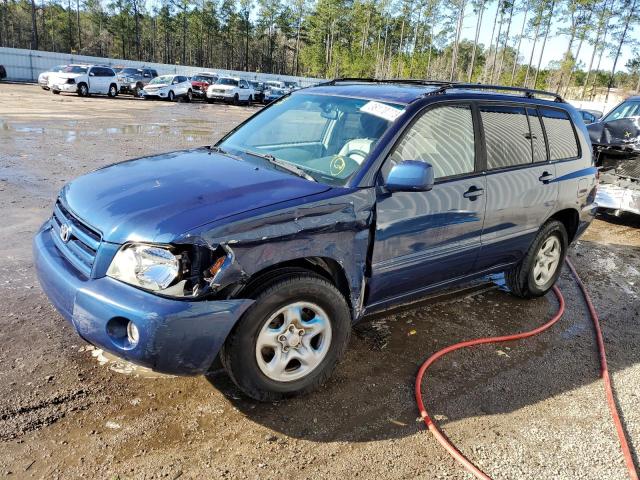 TOYOTA HIGHLANDER 2006 with VIN JTEGD21A960137769 - Photo from auction