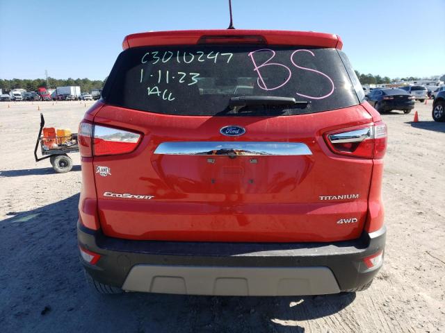 Photo 6 from auction – 2020 FORD ECOSPORT T with VIN MAJ6S3KL1LC353191