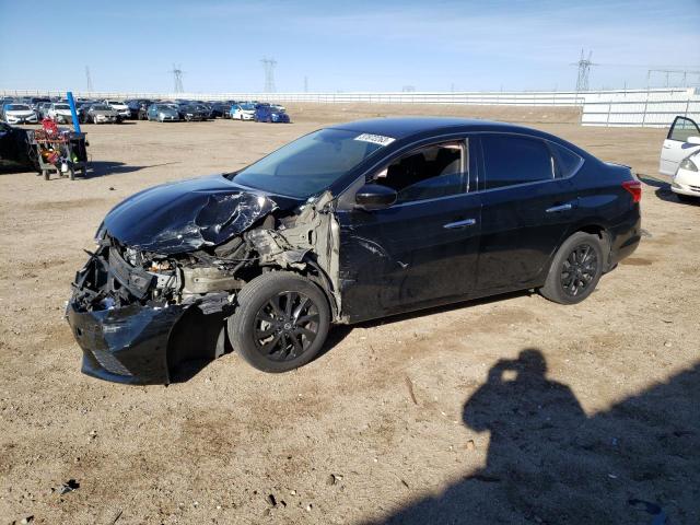 NISSAN SENTRA S 2018 with VIN 3N1AB7AP6JY309727 - Photo from auction