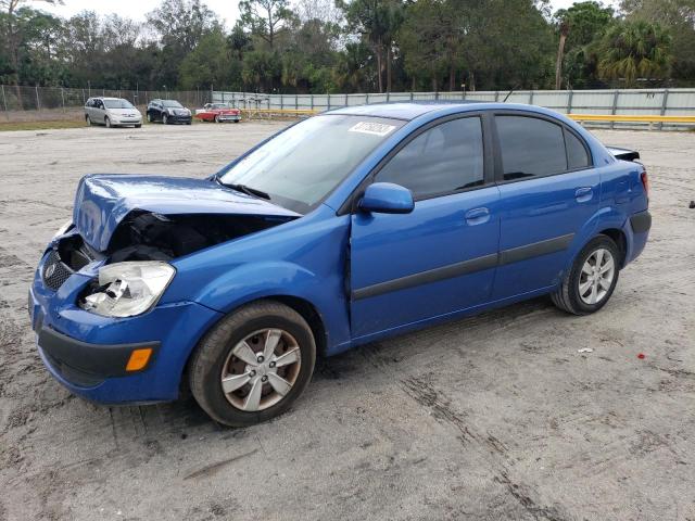 KIA RIO BASE 2009 with VIN KNADE223696502427 - Photo from auction