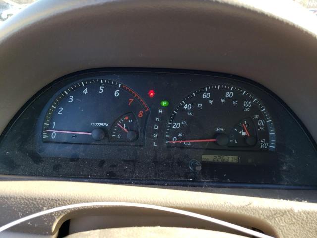 Photo 9 from auction – 2002 TOYOTA CAMRY LE with VIN 4T1BE32K62U593767