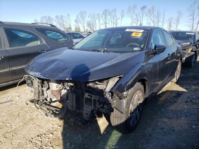 HONDA CIVIC EX 2018 with VIN 19XFC2F79JE205374 - Photo from auction