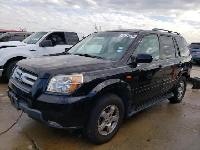 HONDA PILOT EXL 2008 with VIN 5FNYF28718B018454 - Photo from auction