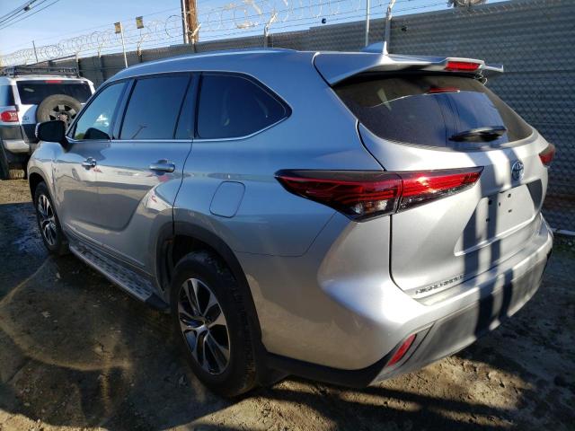 Photo 2 from auction – 2021 TOYOTA HIGHLANDER with VIN 5TDGZRAH8MS536193