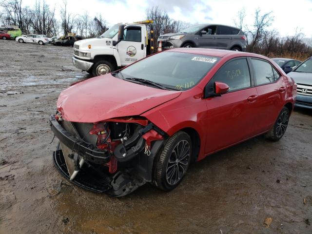 TOYOTA COROLLA L 2015 with VIN 2T1BURHE7FC301848 - Photo from auction
