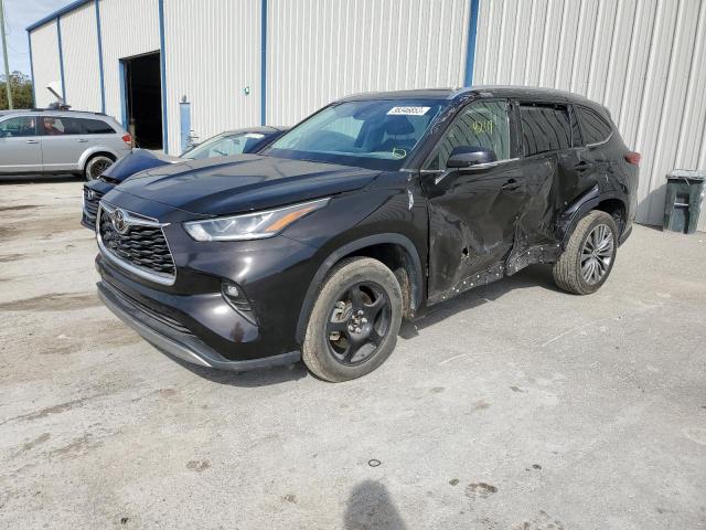 TOYOTA HIGHLANDER 2020 with VIN 5TDFZRAH4LS008578 - Photo from auction