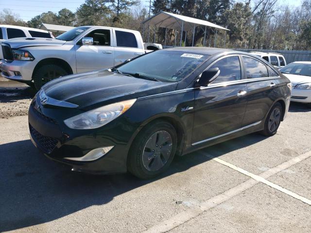 HYUNDAI SONATA HYB 2015 with VIN KMHEC4A40FA138030 - Photo from auction