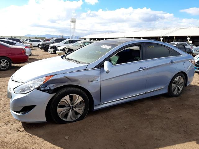 HYUNDAI SONATA HYB 2015 with VIN KMHEC4A42FA130107 - Photo from auction