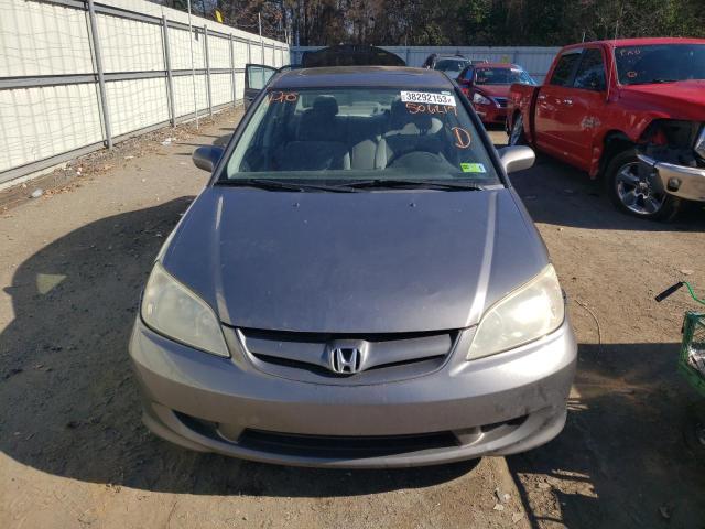 Photo 5 from auction – 2005 HONDA CIVIC EX with VIN 2HGES26755H506217