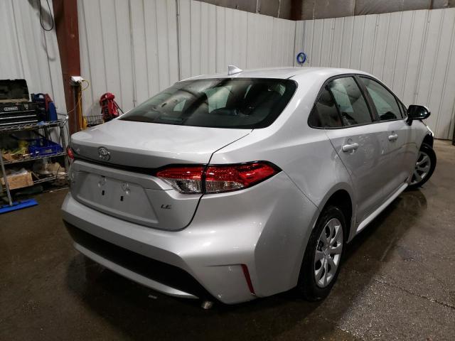 Photo 3 from auction – 2021 TOYOTA COROLLA LE with VIN 5YFEPMAE1MP261491