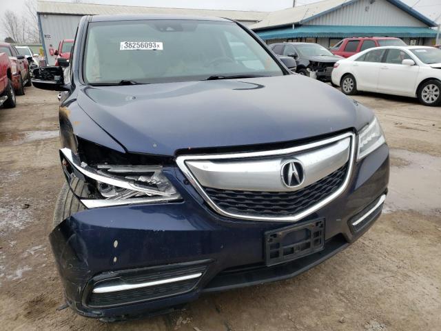 Photo 5 from auction – 2016 ACURA MDX TECHNO with VIN 5FRYD4H46GB002979