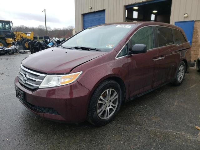 HONDA ODYSSEY EX 2013 with VIN 5FNRL5H41DB040002 - Photo from auction