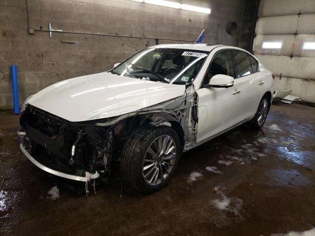 Photo 1 from auction – 2018 INFINITI Q50 LUXE with VIN JN1EV7AR3JM433712