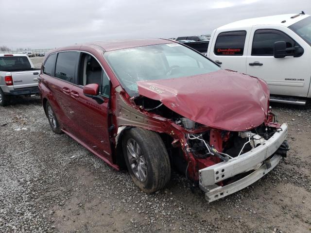 Photo 4 from auction – 2021 TOYOTA SIENNA LE with VIN 5TDKSKFC0MS016475