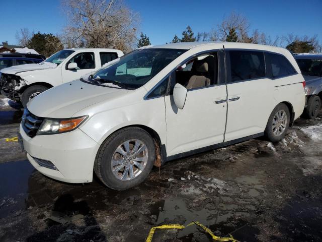 HONDA ODYSSEY EX 2015 with VIN 5FNRL5H43FB054020 - Photo from auction