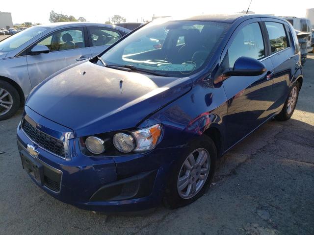 CHEVROLET SONIC LT 2013 with VIN 1G1JC6SG1D4178483 - Photo from auction