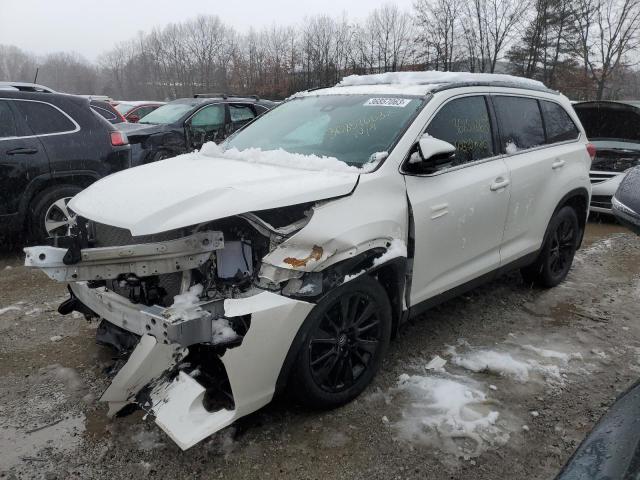 Photo 1 from auction – 2019 TOYOTA HIGHLANDER with VIN 5TDJZRFH4KS726746