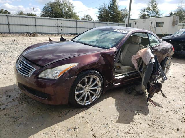 INFINITI G37 BASE 2010 with VIN JN1CV6FE9AM355329 - Photo from auction