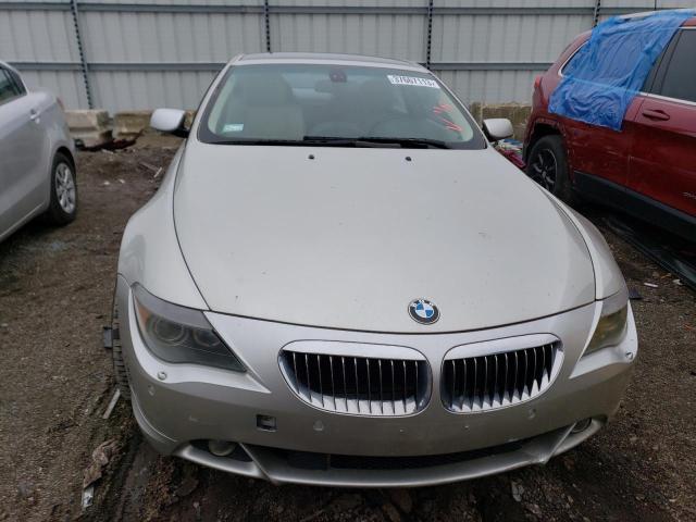 Photo 5 from auction – 2005 BMW 645 CI AUT with VIN WBAEH73495B192324