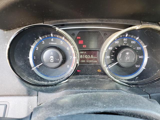 Photo 9 from auction – 2013 HYUNDAI SONATA GLS with VIN 5NPEB4AC3DH653317