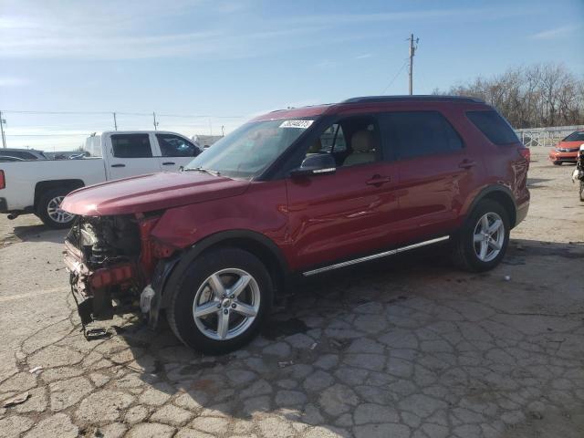 FORD EXPLORER X 2017 with VIN 1FM5K7D85HGD40591 - Photo from auction