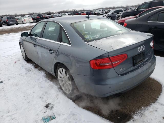 Photo 2 from auction – 2013 AUDI A4 PREMIUM with VIN WAUFFAFL8DN047931