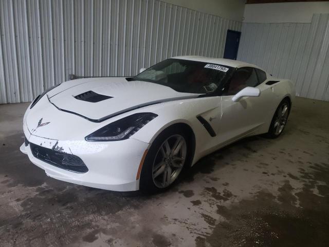 CHEVROLET CORVETTE S 2018 with VIN 1G1YB2D77J5101310 - Photo from auction