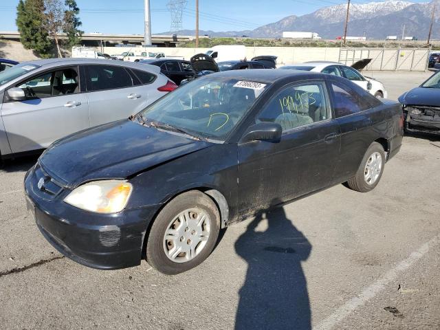 HONDA CIVIC LX 2002 with VIN 1HGEM22522L064171 - Photo from auction