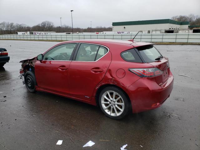 Photo 2 from auction – 2012 LEXUS CT 200 with VIN JTHKD5BH5C2053345