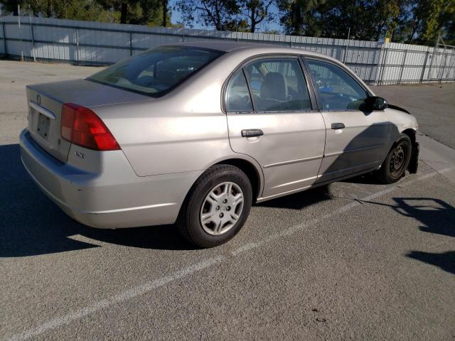 Photo 3 from auction – 2001 HONDA CIVIC LX with VIN 2HGES15561H586700