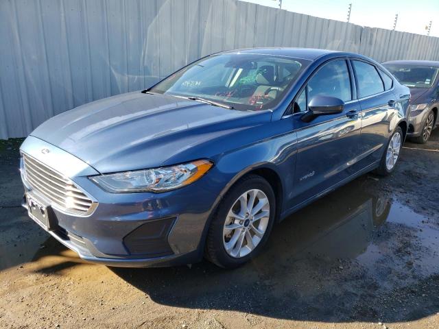FORD FUSION SE 2019 with VIN 3FA6P0LU1KR115543 - Photo from auction