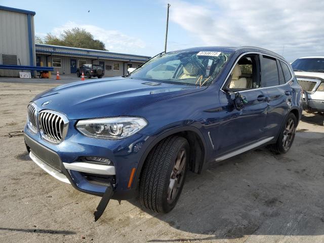 Photo 1 from auction – 2021 BMW X3 SDRIVE3 with VIN 5UXTY3C07M9G42124
