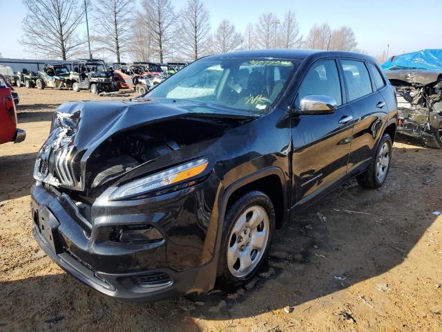 JEEP CHEROKEE S 2016 with VIN 1C4PJLAB5GW113981 - Photo from auction