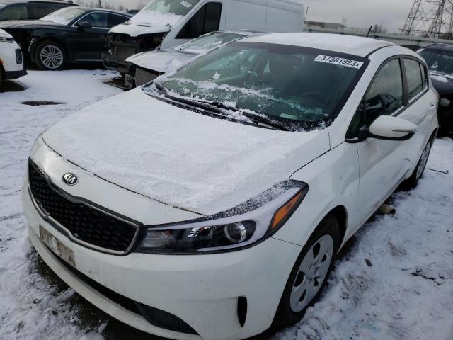 KIA FORTE LX 2017 with VIN KNAFK5A84H5706504 - Photo from auction