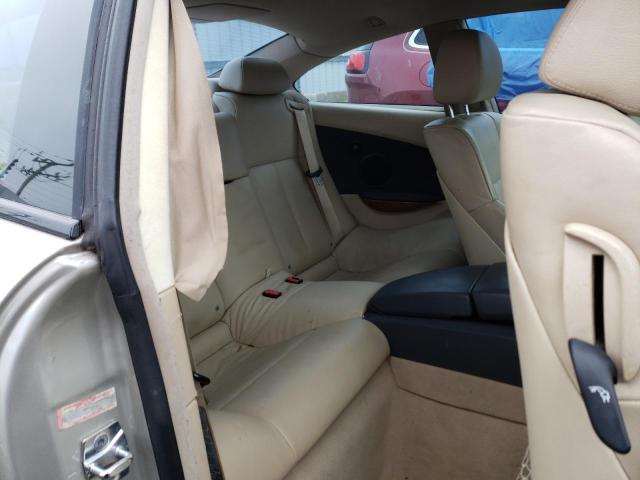 Photo 10 from auction – 2005 BMW 645 CI AUT with VIN WBAEH73495B192324