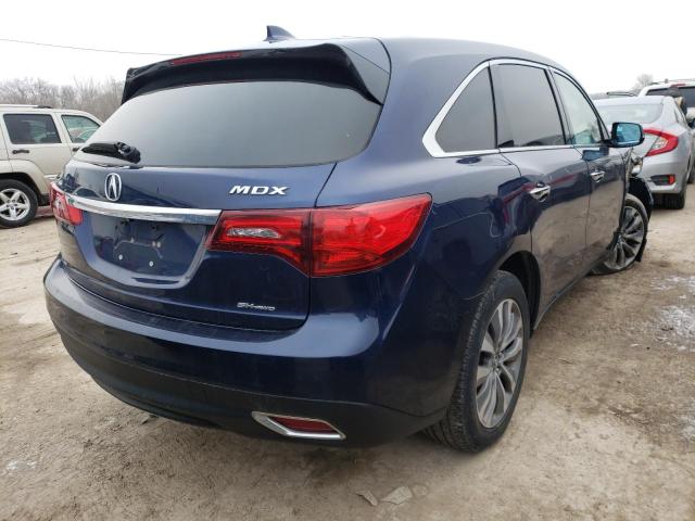 Photo 3 from auction – 2016 ACURA MDX TECHNO with VIN 5FRYD4H46GB002979