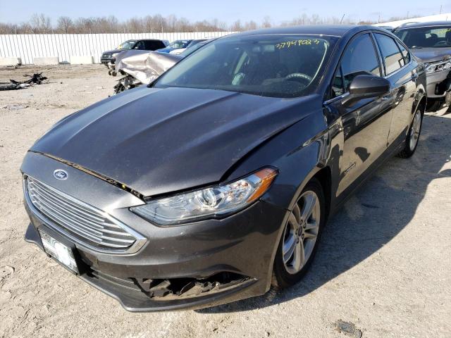 FORD FUSION SE 2018 with VIN 3FA6P0LU0JR210884 - Photo from auction