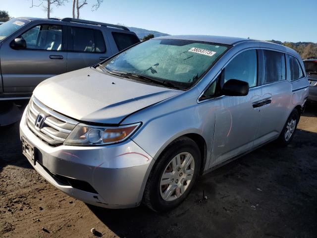 HONDA ODYSSEY LX 2012 with VIN 5FNRL5H28CB132737 - Photo from auction