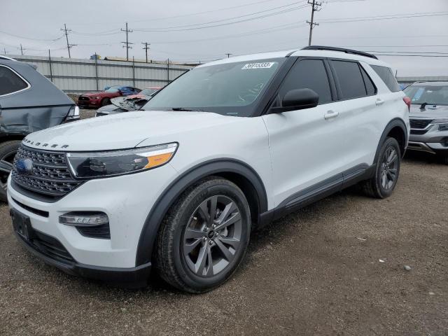 FORD EXPLORER X 2021 with VIN 1FMSK8DH8MGA28414 - Photo from auction